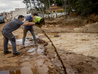 The town of Xiva, close to Valencia, is heavily affected by the floods of the last week. The visit of the King of Spain, Felipe VI, is plann...