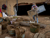 The town of Xiva, close to Valencia, is heavily affected by the floods of the last week. The visit of the King of Spain, Felipe VI, is plann...