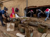 The town of Xiva, close to Valencia, is heavily affected by the floods of the last week. The visit of the King of Spain, Felipe VI, is plann...