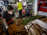 The town of Xiva, close to Valencia, is heavily affected by the floods of the last week. The visit of the King of Spain, Felipe VI, is plann...