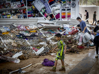 The town of Xiva, close to Valencia, is heavily affected by the floods of the last week. The visit of the King of Spain, Felipe VI, is plann...