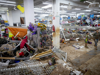 The town of Xiva, close to Valencia, is heavily affected by the floods of the last week. The visit of the King of Spain, Felipe VI, is plann...