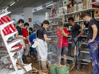 The town of Xiva, close to Valencia, is heavily affected by the floods of the last week. The visit of the King of Spain, Felipe VI, is plann...