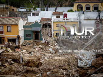 The town of Xiva, close to Valencia, is heavily affected by the floods of the last week. The visit of the King of Spain, Felipe VI, is plann...