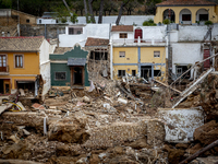 The town of Xiva, close to Valencia, is heavily affected by the floods of the last week. The visit of the King of Spain, Felipe VI, is plann...