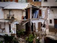 The town of Xiva, close to Valencia, is heavily affected by the floods of the last week. The visit of the King of Spain, Felipe VI, is plann...