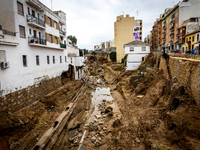 The town of Xiva, close to Valencia, is heavily affected by the floods of the last week. The visit of the King of Spain, Felipe VI, is plann...