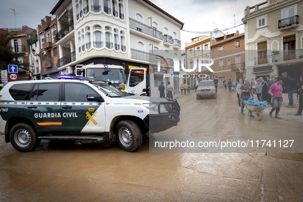 The town of Xiva, close to Valencia, is heavily affected by the floods of the last week. The visit of the King of Spain, Felipe VI, is plann...