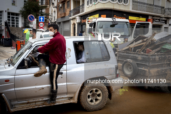 The town of Xiva, close to Valencia, is heavily affected by the floods of the last week. The visit of the King of Spain, Felipe VI, is plann...