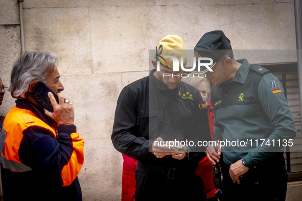 The town of Xiva, close to Valencia, is heavily affected by the floods of the last week. The visit of the King of Spain, Felipe VI, is plann...