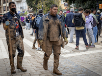 The town of Xiva, close to Valencia, is heavily affected by the floods of the last week. The visit of the King of Spain, Felipe VI, is plann...