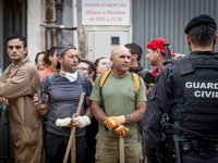 The town of Xiva, close to Valencia, is heavily affected by the floods of the last week. The visit of the King of Spain, Felipe VI, is plann...