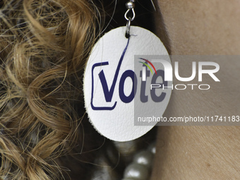 Residents of Orange County in Central Florida participate in early voting for the US presidential elections on December 3. (