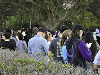 Residents of Orange County in Central Florida participate in early voting for the US presidential elections on December 3. (