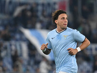 Luca Pellegrini of S.S. Lazio participates in the 11th day of the Serie A Championship between S.S. Lazio and Cagliari Calcio at the Olympic...