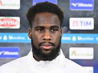 Boulaye Dia of S.S. Lazio participates in the 11th day of the Serie A Championship between S.S. Lazio and Cagliari Calcio at the Olympic Sta...