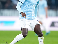 Boulaye Dia of SS Lazio during the Serie A Enilive match between SS Lazio and Cagliari Calcio at Stadio Olimpico on November 4, 2024 in Rome...