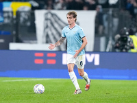 Nicolo' Rovella of SS Lazio during the Serie A Enilive match between SS Lazio and Cagliari Calcio at Stadio Olimpico on November 4, 2024 in...