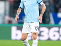 Alessio Romagnoli of SS Lazio during the Serie A Enilive match between SS Lazio and Cagliari Calcio at Stadio Olimpico on November 4, 2024 i...