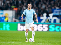 Alessio Romagnoli of SS Lazio during the Serie A Enilive match between SS Lazio and Cagliari Calcio at Stadio Olimpico on November 4, 2024 i...