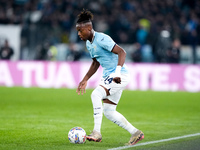 Tijjani Noslin of SS Lazio during the Serie A Enilive match between SS Lazio and Cagliari Calcio at Stadio Olimpico on November 4, 2024 in R...