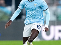 Boulaye Dia of SS Lazio during the Serie A Enilive match between SS Lazio and Cagliari Calcio at Stadio Olimpico on November 4, 2024 in Rome...