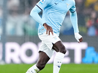 Boulaye Dia of SS Lazio during the Serie A Enilive match between SS Lazio and Cagliari Calcio at Stadio Olimpico on November 4, 2024 in Rome...