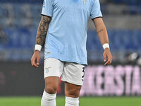 Luca Pellegrini of S.S. Lazio participates in the 11th day of the Serie A Championship between S.S. Lazio and Cagliari Calcio at the Olympic...