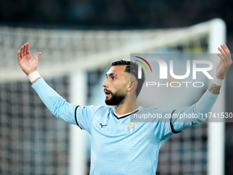 Taty Castellanos of SS Lazio looks dejected during the Serie A Enilive match between SS Lazio and Cagliari Calcio at Stadio Olimpico on Nove...