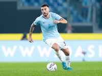 Mario Gila of SS Lazio during the Serie A Enilive match between SS Lazio and Cagliari Calcio at Stadio Olimpico on November 4, 2024 in Rome,...