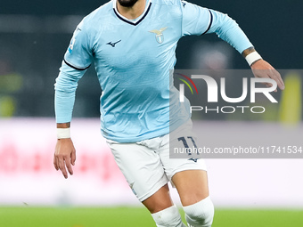 Taty Castellanos of SS Lazio during the Serie A Enilive match between SS Lazio and Cagliari Calcio at Stadio Olimpico on November 4, 2024 in...