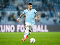 Mattia Zaccagni of SS Lazio during the Serie A Enilive match between SS Lazio and Cagliari Calcio at Stadio Olimpico on November 4, 2024 in...