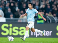 Pedro of SS Lazio during the Serie A Enilive match between SS Lazio and Cagliari Calcio at Stadio Olimpico on November 4, 2024 in Rome, Ital...