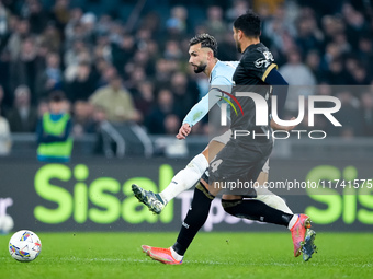 Taty Castellanos of SS Lazio during the Serie A Enilive match between SS Lazio and Cagliari Calcio at Stadio Olimpico on November 4, 2024 in...