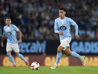 Hugo Sotelo of RC Celta de Vigo is in action during the La Liga EA Sports match between RC Celta de Vigo and Getafe CF at Estadio Abanca Bal...