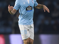 Marcos Alonso of RC Celta de Vigo plays during the La Liga EA Sports match between RC Celta de Vigo and Getafe CF at Estadio Abanca Balaidos...