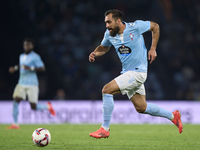 Borja Iglesias of RC Celta de Vigo is in action during the La Liga EA Sports match between RC Celta de Vigo and Getafe CF at Estadio Abanca...