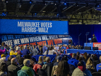 Wisconsin Congresswoman (D-4) Gwen Moore speaks at a campaign rally for Minnesota Governor Tim Walz in Milwaukee, Wisconsin, on november 04,...