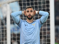 Valentin Castellanos of S.S. Lazio participates in the 11th day of the Serie A Championship between S.S. Lazio and Cagliari Calcio at the Ol...