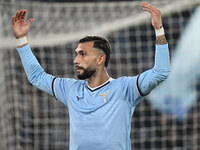 Valentin Castellanos of S.S. Lazio participates in the 11th day of the Serie A Championship between S.S. Lazio and Cagliari Calcio at the Ol...