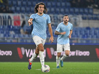 Matteo Guendouzi of S.S. Lazio is in action during the 11th day of the Serie A Championship between S.S. Lazio and Cagliari Calcio at the Ol...