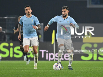 Matias Vecino of S.S. Lazio and Valentin Castellanos of S.S. Lazio are in action during the 11th day of the Serie A Championship between S.S...