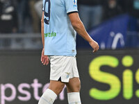 Pedro of S.S. Lazio participates in the 11th day of the Serie A Championship between S.S. Lazio and Cagliari Calcio at the Olympic Stadium i...