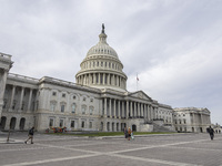 A view of the US Capitol in Washington DC, United States, on November 4, 2024, ahead of the US Presidential Election. (