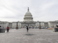 A view of the US Capitol in Washington DC, United States, on November 4, 2024, ahead of the US Presidential Election. (