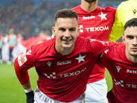 Angel Rodado stands before the game between Wisla Krakow and GKS Tychy in Krakow, Poland, on November 4, 2024. This is a Betclic 1 Liga, Pol...