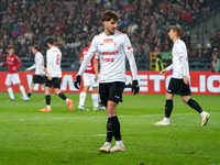 Marko Dijakovic participates in the game between Wisla Krakow and GKS Tychy in Krakow, Poland, on November 4, 2024. This is a Betclic 1 Liga...