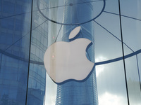 The Apple logo is in Shanghai, China, on November 5, 2024. According to reports, Apple launches a program codenamed Atlas aimed at exploring...