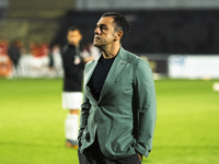 Alessandro Lamberti is the chairman of Cavese during the Serie C match between Cavese and Foggia at Stadio Simonetta Lamberti in Cava de'Tir...