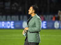 Alessandro Lamberti is the chairman of Cavese during the Serie C match between Cavese and Foggia at Stadio Simonetta Lamberti in Cava de'Tir...